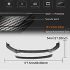 Audi A3 2012–2020 Frontbumper lipspoiler Lip V4 (voor S-Line Sedan 2017-2020, carbon) foto 5