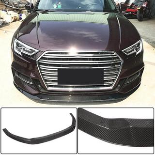 Frontlip Lip V3 (voor S-Line Sedan 2017-2020, carbon) Audi A3 2012–2020 foto 1