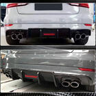 Audi A3 2012–2020 Achterbumperdiffuser V3 (voor S-Line Sedan 2017-2020, carbon) foto 4