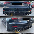 Audi A3 2012–2020 Achterbumper diffuser (FRP) foto 6