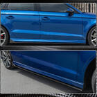Audi A3 2012–2020 Side skirts V2 (voor S-Line Sedan, carbon) foto 3