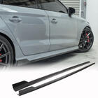 Audi A3 2012–2020 Sideskirts V1 (voor S-Line Sedan, carbon) foto 1