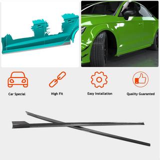 Sideskirts V1 (voor S-Line Sedan, carbon) Audi A3 2012–2020 foto 3