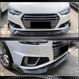 Voorbumper lipspoiler Lip V1 (voor S-Line Sedan 2015-2019, carbon) foto 3