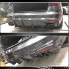 Audi A4 B10 2024– Achterbumper diffuser V3 (voor S-Line, carbon) foto 4