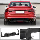 Audi A4 B10 2024– Achterbumperdiffuser V2 (voor S-Line, carbon) foto 1