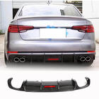 Audi A4 B9 2015–2024 Achterbumper diffuser V1 (voor S-Line Sedan 2015-2019, carbon) foto 1
