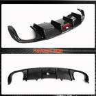 Audi A4 B9 2015–2024 Achterbumper diffuser V1 (voor S-Line Sedan 2015-2019, carbon) foto 4