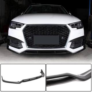 Lipspoiler voor voorbumper Lip V2 (voor S-Line Sedan 2015-2019, Carbon) foto 2