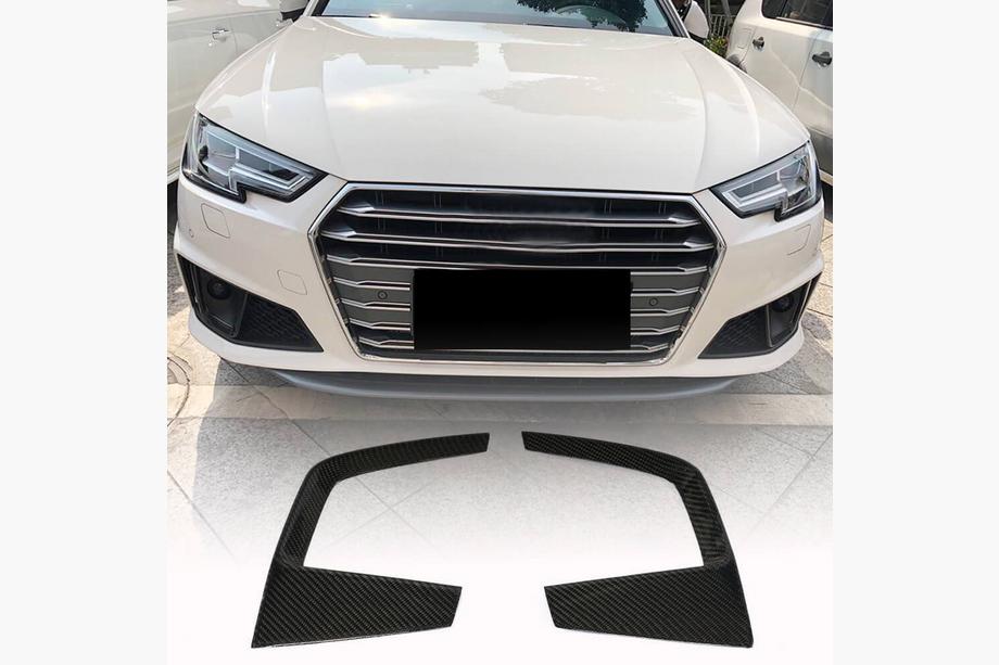 Audi A4 B9 2015–2024 Mistlamp afdekkappen V3 (voor S-Line Sedan 2015-2019, carbon) Image