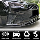Audi A4 B9 2015–2024 Voorbumper lip Lip V2 (voor S-Line Sedan 2019-2024, carbon) foto 3