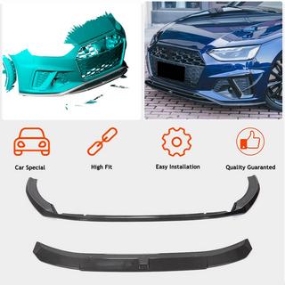 Voorbumper lip Lip V2 (voor S-Line Sedan 2019-2024, carbon) foto 2