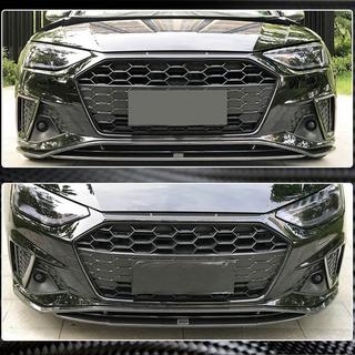 Voorbumper lip Lip V2 (voor S-Line Sedan 2019-2024, carbon) foto 4