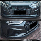 Audi A4 B9 2015–2024 Front bumper lipspoiler Lip V1 (voor S-Line Sedan 2019-2024, carbon) foto 4