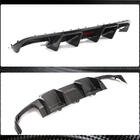 Audi A4 B8 2007–2015 Achterbumper diffuser V1 (voor S4 2009-2012, carbon) foto 7