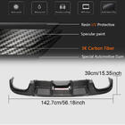 Audi A4 B8 2007–2015 Achterbumper diffuser V1 (voor S4 2009-2012, carbon) foto 8