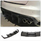 Audi A4 B8 2007–2015 Achterbumper diffuser (voor S4 2013-2015, carbon) foto 1