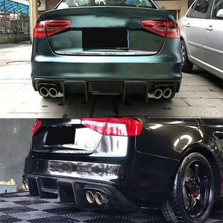 Achterbumper diffuser (voor S4 2013-2015, carbon) foto 2