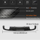 Audi A4 B9 2015–2024 Achterbumper diffuser V2 (voor S-Line Sedan 2015-2019, carbon) foto 5