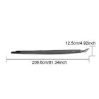 Audi A5 2016–2025 Sideskirts 2021-2025 V2 (voor Sportback, carbon) foto 2