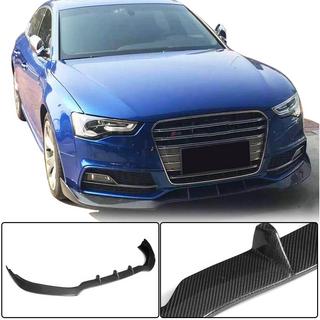Voorbumper lip Lip V3 (voor S-Line 2012-2015, carbon) foto 1