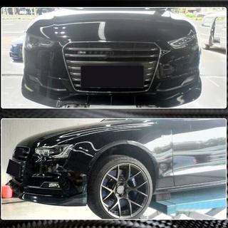 Voorbumper lip Lip V3 (voor S-Line 2012-2015, carbon) foto 4