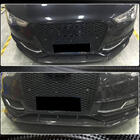 Audi A5 2007–2015 Voorbumper lip Lip V4 (voor S-Line 2012-2015, carbon) foto 3