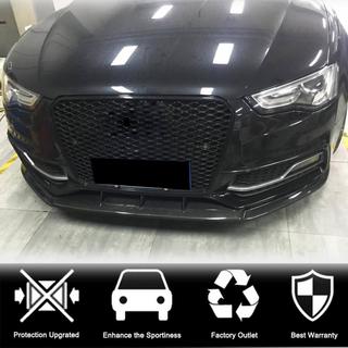 Voorbumper lip Lip V4 (voor S-Line 2012-2015, carbon) foto 2