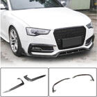 Audi A5 2007–2015 Mistlamp sierlijsten (voor S-Line 2012-2015, carbon) foto 1