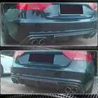 Audi A5 2007–2015 Achterbumper diffuser V3 (voor S-Line 2012-2015, carbon) foto 3