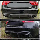 Audi A5 2007–2015 Achterbumper diffuser V3 (voor S-Line 2012-2015, carbon) foto 4