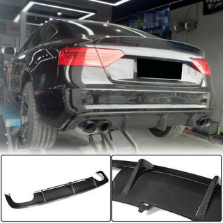 Achterbumper diffuser V1 (voor S-Line 2012-2015, carbon) foto 1