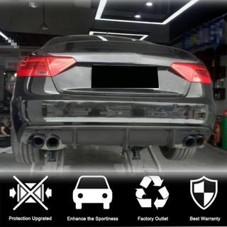Achterbumper diffuser V1 (voor S-Line 2012-2015, carbon) foto 2