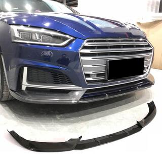 Front bumper lip (voor S-Line coupe/cabriolet 2016-2020, carbon) foto 1