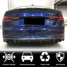 Audi A5 2016–2025 Achterbumper diffuser V2 (voor S-Line 2016-2020, carbon) foto 4