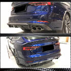 Audi A5 2016–2025 Achterbumper diffuser (voor S-Line 2016-2020, kunststof) foto 5