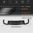 Audi A5 2016–2025 Achterbumper diffuser (voor S-Line 2016-2020, kunststof) foto 7