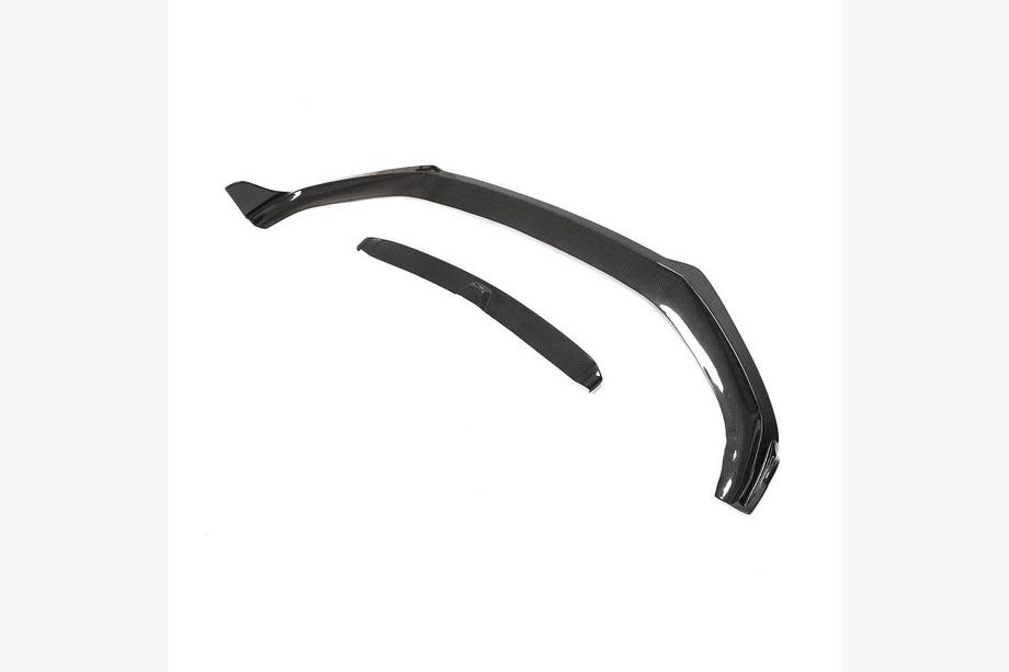 Audi A5 2016–2025 Frontlip voorbumper Lip V2 (voor S-Line 2021-2025, carbon) Foto 8