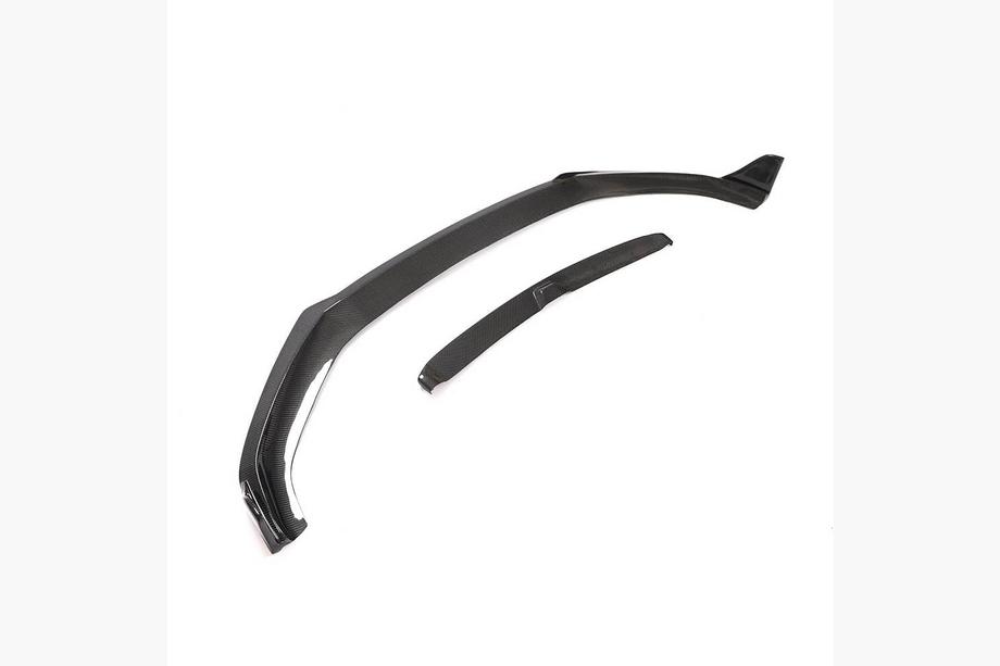 Audi A5 2016–2025 Frontlip voorbumper Lip V2 (voor S-Line 2021-2025, carbon) Foto 9