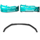 Audi A5 2016–2025 Voorbumper lip spoiler Lip V1 (voor S-Line 2016-2020, carbon) foto 2
