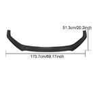 Audi A5 2016–2025 Voorbumper lip spoiler Lip V1 (voor S-Line 2016-2020, carbon) foto 6