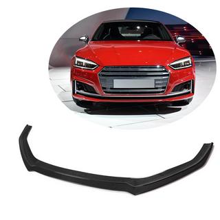 Voorbumper lip spoiler Lip V1 (voor S-Line 2016-2020, carbon) foto 1