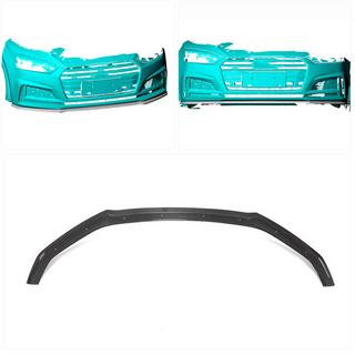 Voorbumper lip spoiler Lip V1 (voor S-Line 2016-2020, carbon) foto 2
