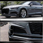 Audi A5 2016–2025 Frontbumper lip Flap V2 (voor S-Line 2016-2020, carbon) foto 5