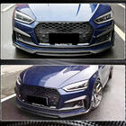 Audi A5 2016–2025 Frontbumper lip Flap V1 (voor S-Line 2016-2020, carbon) foto 5