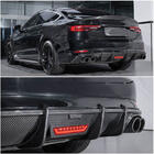 Audi A5 2016–2025 Achterbumper diffuser V1 (voor S-Line 2016-2020, carbon) foto 5