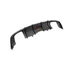 Audi A5 2016–2025 Achterbumper diffuser V1 (voor S-Line 2016-2020, carbon) foto 11