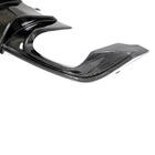 Audi A5 2016–2025 Achterbumper diffuser V1 (voor S-Line 2016-2020, carbon) foto 12