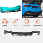 Audi A5 2016–2025 Achterbumper diffuser V1 (voor S-Line 2021-2025, carbon) foto 2