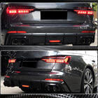 Audi A6 C7 2011–2017 Achterbumper diffuser carbon (voor S-Line 2014-2018) foto 1